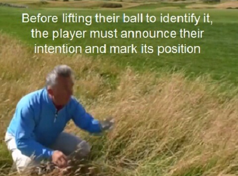 barry rhodes commentary on the spoken rules of golf.